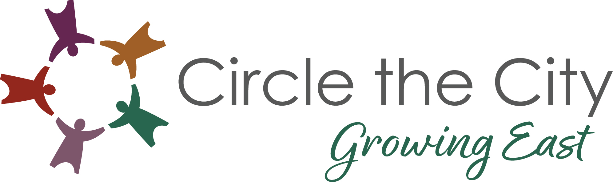 Circle The City Growing East Logo